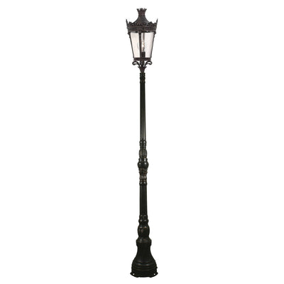 Crown Large Domain Outdoor Garden Post Light by Lode Lighting