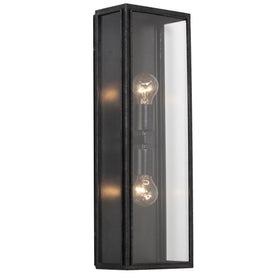 Plaza 2 Light Outdoor Wall Sconce by Lode Lighting