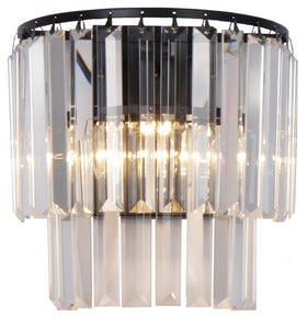 Celestial 2 Light 2 Tier Crystal Glass Wall Bracket by Lode Lighting