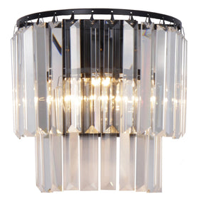 Celestial 2 Light 2 Tier Crystal Glass Wall Bracket by Lode Lighting