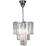Celestial 3 Tier 4 Light Crystal Pendant Light