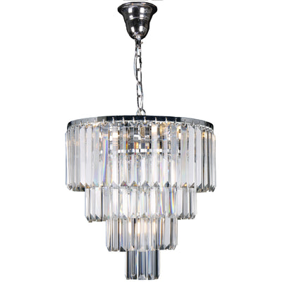 Celestial 4 Tier 5 Light Crystal Pendant Light