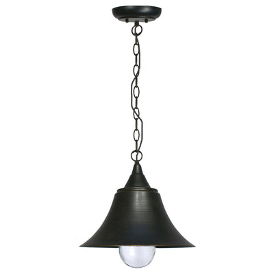 Causeway Chain Pendant Light E27 in Antique Bronze