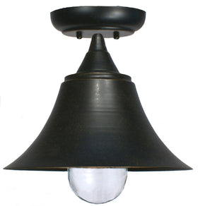 Causeway Ceiling Light E27 in Antique Bronze