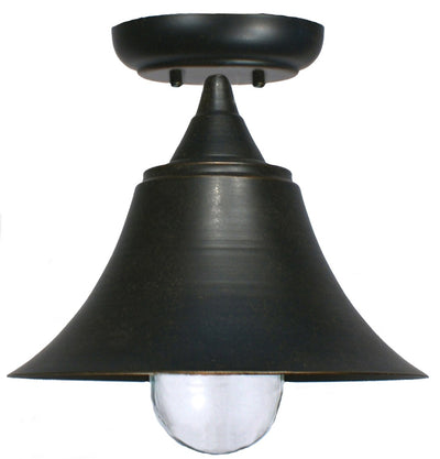 Causeway Ceiling Light E27 in Antique Bronze