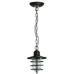 Dockyard Chain Pendant Light E27 in Antique Bronze