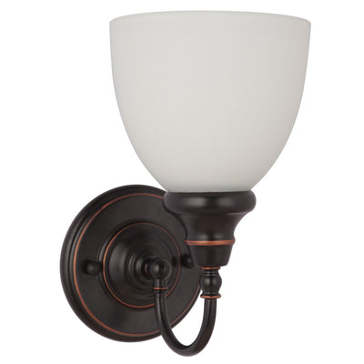 Benson Up/Down Wall Light 1xE27 in Bronze