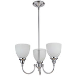 Benson 3 Light Pendant Light Chrome Upward
