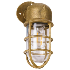 Harbour Outdoor Wall Light 1Lt Solid Brass