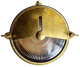 Marina Outdoor Wall Light 1Lt Solid Brass