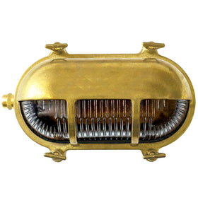 Navigator Outdoor Wall Light 1Lt Solid Brass