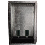 Frontage Outdoor Wall Light Large 2Lt Antique Black