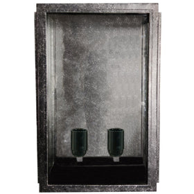 Frontage Outdoor Wall Light Large 2Lt Antique Black