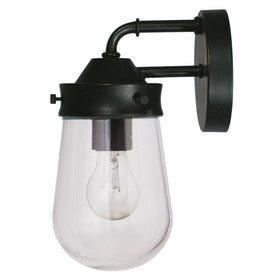 Gateway Outdoor Wall Light E27 in Antique Bronze