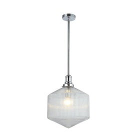 JEFFERSON SINGLE 1LT CHROME - PENDANT
