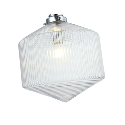 JEFFERSON SINGLE 1LT CHROME - PENDANT