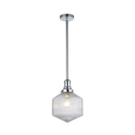 JEFFERSON SINGLE 1LT CHROME - PENDANT