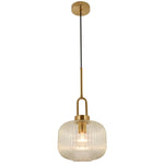 MAIN SINGLE 1LT SATIN BRASS - PENDANT with beautiful design by Lode Lighting