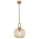 MAIN SINGLE 1LT SATIN BRASS - PENDANT with beautiful design by Lode Lighting