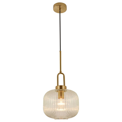 MAIN SINGLE 1LT SATIN BRASS - PENDANT with beautiful design by Lode Lighting