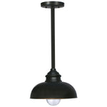 Parkway Rod Pendant Light E27 in Antique Bronze