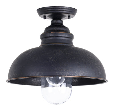 Parkway Ceiling Light E27 in Antique Bronze