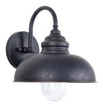 Parkway Outdoor Wall Light E27 in Antique Bronze