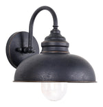 Parkway Outdoor Wall Light E27 in Antique Bronze