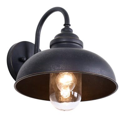 Parkway Outdoor Wall Light E27 in Antique Bronze