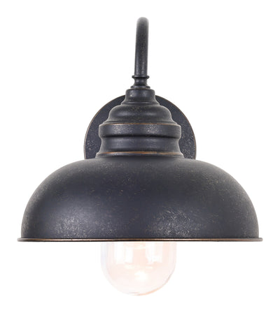 Parkway Outdoor Wall Light E27 in Antique Bronze