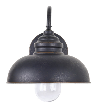 Parkway Outdoor Wall Light E27 in Antique Bronze