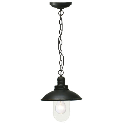 Port Chain Pendant Light E27 in Antique Bronze