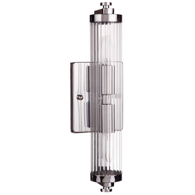 Rockford Indoor Up/Down Wall Light 2Lt Chrome