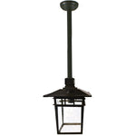 Promenade Medium Rod Pendant Light 1Lt Antique Bronze