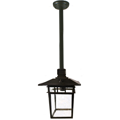 Promenade Medium Rod Pendant Light 1Lt Antique Bronze