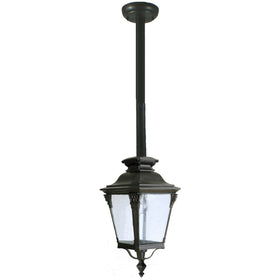 Transit Outdoor Rod Pendant Light Antique Bronze