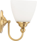 Nova 1 Light Wall Bracket Satin Brass