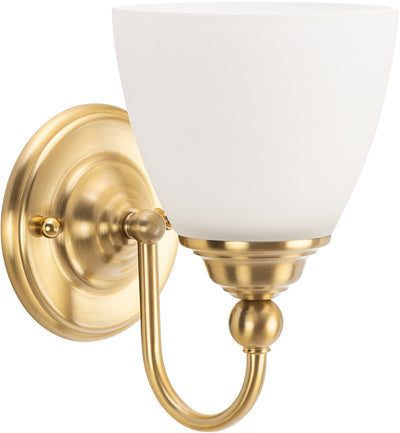 Nova 1 Light Wall Bracket Satin Brass
