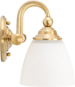 Nova 2 Light Wall Bracket Satin Brass