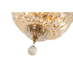 Classique Small 40cm 5 Light Basket Crystal Glass Chandelier by Lode Lighting