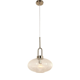 Cape 1 Light Pendant Brushed by Lode Lighting