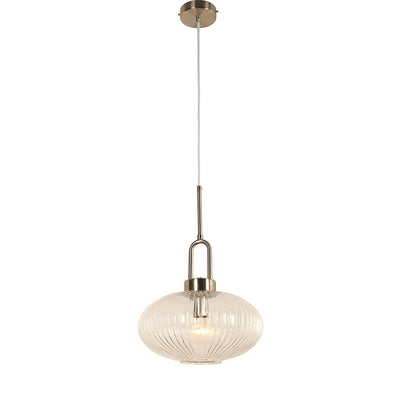 Cape 1 Light Pendant Brushed by Lode Lighting