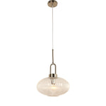 Cape 1 Light Pendant Brushed by Lode Lighting