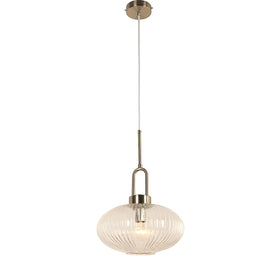 Cape 1 Light Pendant Brushed by Lode Lighting