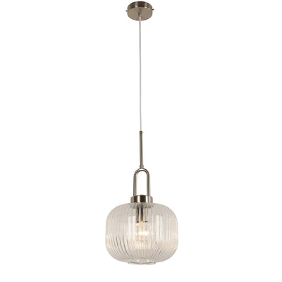 Main Pendant White Cord Brushed by Lode Lighting