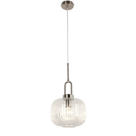 Main Pendant White Cord Brushed by Lode Lighting