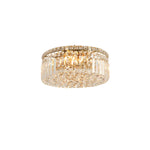 Rotondo Flush 40cm 5 Light Satin Brass by Lode Lighting