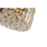 Rotondo Flush 40cm 5 Light Satin Brass by Lode Lighting
