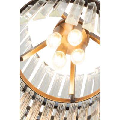 Evelyn Medium 50cm 4 Light Chandelier by Lode Lighting