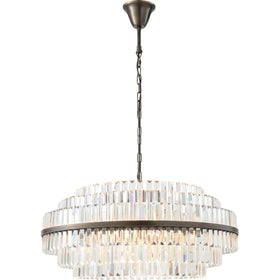 Evelyn Large 80cm 10 Light Chandelier by Lode Lighting